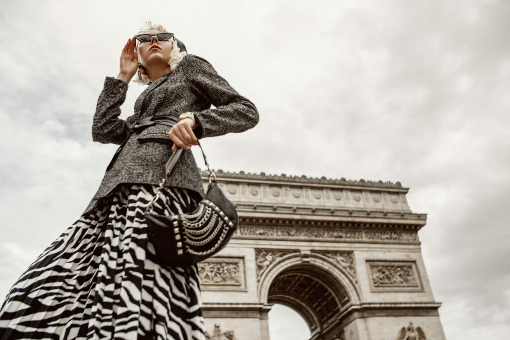 Fashion week Paris - Arc de Triomphe