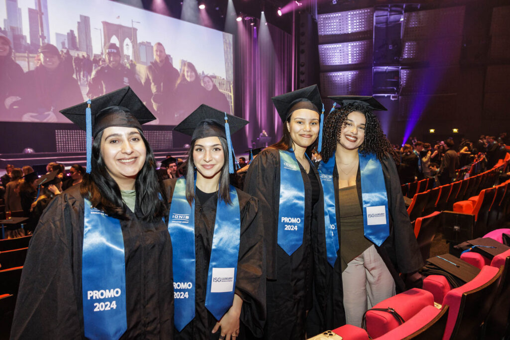 Cérémonie de Remise des Diplômes de l'ISG Luxury Management, promotion 2024. 