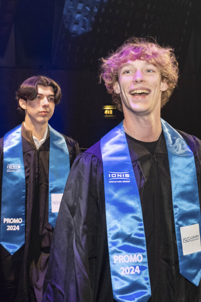 Cérémonie de Remise des Diplômes de l'ISG Luxury Management, promotion 2024. 