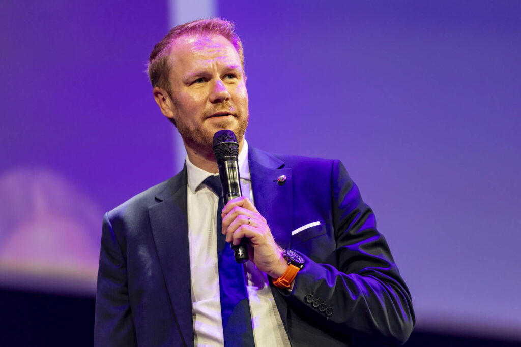 Laurent Thézée, parrain de la promotion 2024 de l'ISG