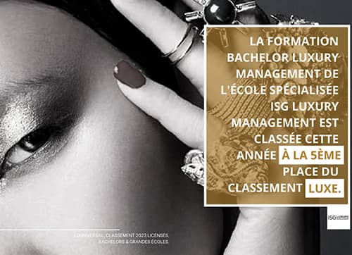 Classement ISG LUXURY MANAGEMENT