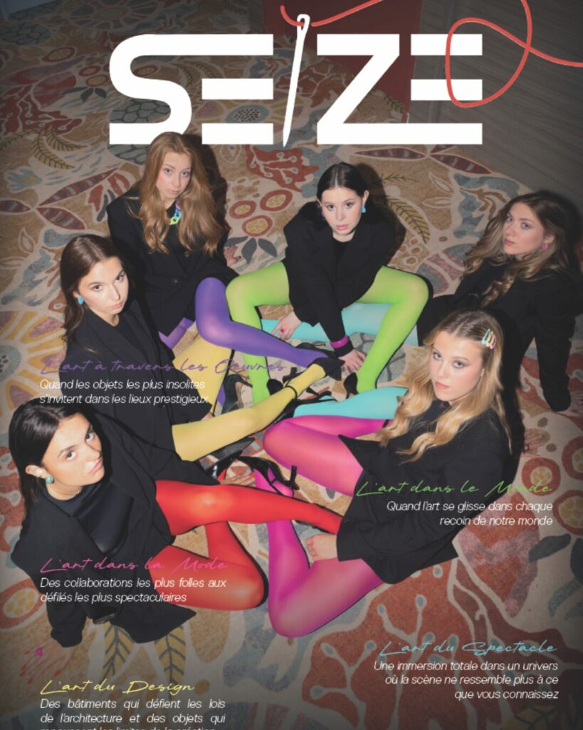 Couverture d'un magazine d'étudiants de deuxième année - campus de Nice