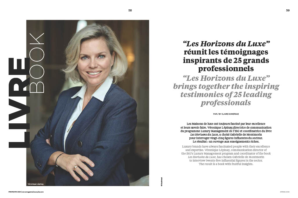 Les Horizons du Luxe - parutions dans Luxus +