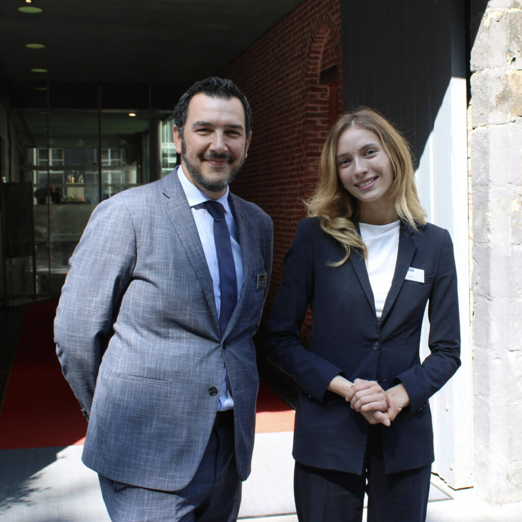 Léa Huchette et Nicolas Poujol - immersion alternance ISG Luxury Program à l'Hermitage Gantois